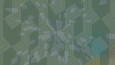 Benzersiz hareket grafikleri tasarım sanatına sahip yaratıcı film üretimi için özet bir arkaplan