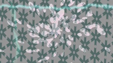 Dijital doku yüzey tasarım biçimi ile modern video animasyonu için gelişmiş hareket grafikleri