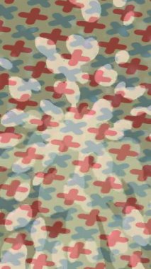 Yaratıcı video düzenleme film arkaplan tasarımı için minimalist organik hareket grafikleri