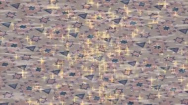 Benzersiz video giriş tasarımı projeleri için detaylı yüzey kalıbı film animasyon stili grafik girişi