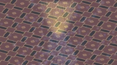 Modern medya üretimi için fütüristik dijital soyut doku sinematik tarz hareketli grafik ögesi