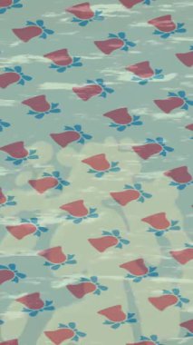 Benzersiz dijital animasyon tarzı grafikleri olan yaratıcı ortam tasarımı için yenilikçi hareket dokusu