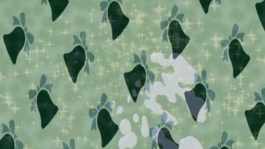 Benzersiz dijital animasyon tarzı grafikleri olan yaratıcı ortam tasarımı için yenilikçi hareket dokusu