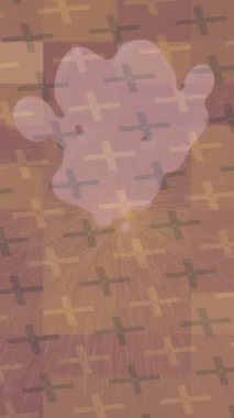 Benzersiz dijital animasyon tarzı grafikleri olan yaratıcı ortam tasarımı için yenilikçi hareket dokusu