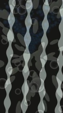 Soyut hareket desenli fütüristik video üretimi için dinamik dijital arkaplan