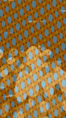 Benzersiz video giriş tasarımı projeleri için detaylı yüzey kalıbı film animasyon stili grafik girişi