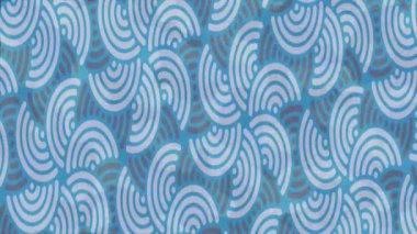 Benzersiz dijital animasyon tarzı grafikleri olan yaratıcı ortam tasarımı için yenilikçi hareket dokusu