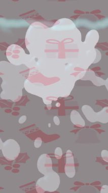 Estetik doku arkaplan tasarımı renkli hareket grafikleri ile moda film giriş profosyoneli