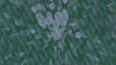 Lüks hareket projeleri için soyut tasarım stili animasyonu olan üst düzey dijital doku