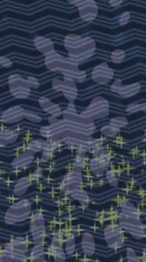 Organik desenli yüzey giriş stili video film sanatı ile soyut arkaplan tasarımı