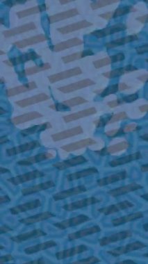 Lüks hareket projeleri için soyut tasarım stili animasyonu olan üst düzey dijital doku