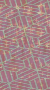 Soyut hareket desenli fütüristik video üretimi için dinamik dijital arkaplan