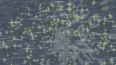 Benzersiz hareket grafikleri tasarım sanatına sahip yaratıcı film üretimi için özet bir arkaplan