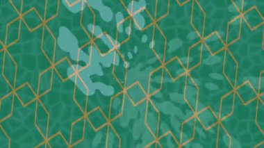 Benzersiz dijital animasyon tarzı grafikleri olan yaratıcı ortam tasarımı için yenilikçi hareket dokusu