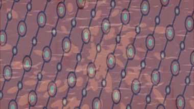 Organik desenli yüzey giriş stili video film sanatı ile soyut arkaplan tasarımı