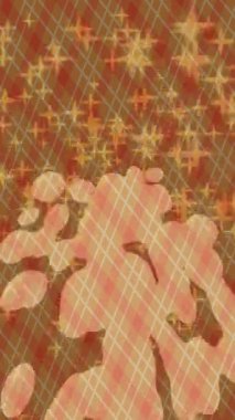 Benzersiz dijital animasyon tarzı grafikleri olan yaratıcı ortam tasarımı için yenilikçi hareket dokusu