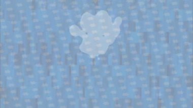 Benzersiz dijital hareket grafiklerine sahip yaratıcı sinematik projeler için yumuşak animasyon yüzeyi