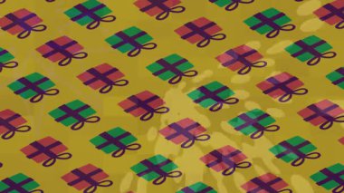 Dijital doku yüzey tasarım biçimi ile modern video animasyonu için gelişmiş hareket grafikleri