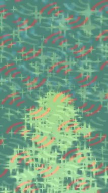 Soyut hareket desenli fütüristik video üretimi için dinamik dijital arkaplan