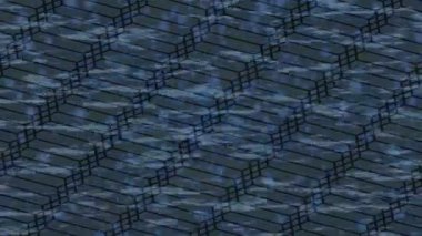 Lüks hareket projeleri için soyut tasarım stili animasyonu olan üst düzey dijital doku