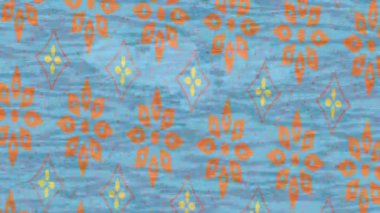 Benzersiz video giriş tasarımı projeleri için detaylı yüzey kalıbı film animasyon stili grafik girişi