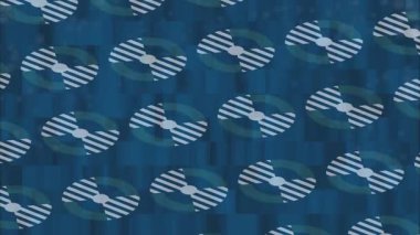 Dijital doku yüzey tasarım biçimi ile modern video animasyonu için gelişmiş hareket grafikleri