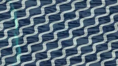 Soyut hareket desenli fütüristik video üretimi için dinamik dijital arkaplan