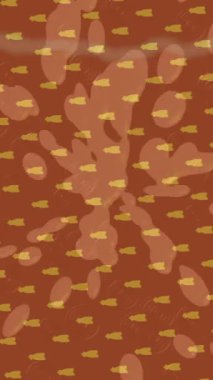 Organik desenli yüzey giriş stili video film sanatı ile soyut arkaplan tasarımı