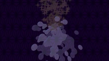 Benzersiz hareket grafikleri tasarım sanatına sahip yaratıcı film üretimi için özet bir arkaplan