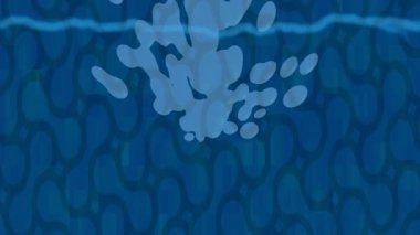 Modern medya üretimi için fütüristik dijital soyut doku sinematik tarz hareketli grafik ögesi