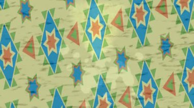 Organik desenli yüzey giriş stili video film sanatı ile soyut arkaplan tasarımı