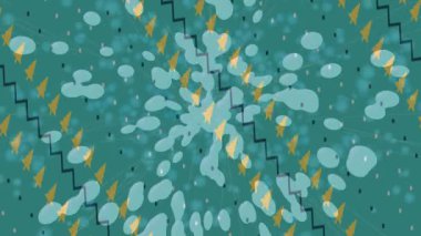 Profesyonel video projeleri sanat tarzı için organik hareketli arkaplan tasarımı