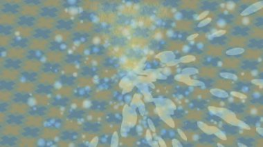 Benzersiz dijital animasyon tarzı grafikleri olan yaratıcı ortam tasarımı için yenilikçi hareket dokusu