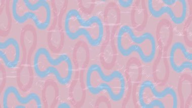 Benzersiz video giriş tasarımı projeleri için detaylı yüzey kalıbı film animasyon stili grafik girişi