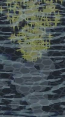 Benzersiz video giriş tasarımı projeleri için detaylı yüzey kalıbı film animasyon stili grafik girişi