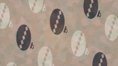 Dijital doku yüzey tasarım biçimi ile modern video animasyonu için gelişmiş hareket grafikleri