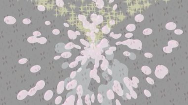 Profesyonel video projeleri sanat tarzı için organik hareketli arkaplan tasarımı