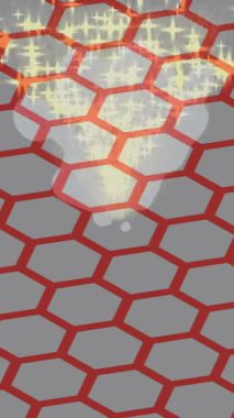 Lüks hareket projeleri için soyut tasarım stili animasyonu olan üst düzey dijital doku