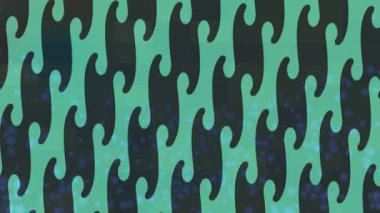 Dijital doku yüzey tasarım biçimi ile modern video animasyonu için gelişmiş hareket grafikleri