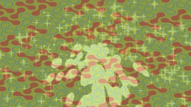 Estetik doku arkaplan tasarımı renkli hareket grafikleri ile moda film giriş profosyoneli