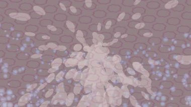 Benzersiz hareket dokusu tasarım sanatı ile profesyonel video düzenleme için modern soyut grafikler