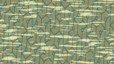 Benzersiz video giriş tasarımı projeleri için detaylı yüzey kalıbı film animasyon stili grafik girişi