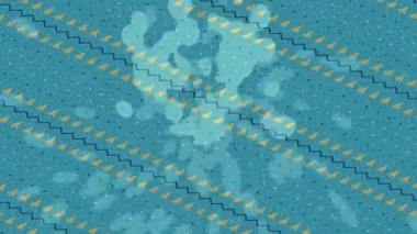 Benzersiz dijital hareket grafiklerine sahip yaratıcı sinematik projeler için yumuşak animasyon yüzeyi