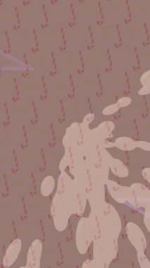 Benzersiz video giriş tasarımı projeleri için detaylı yüzey kalıbı film animasyon stili grafik girişi