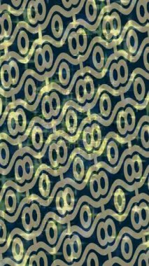 Soyut hareket desenli fütüristik video üretimi için dinamik dijital arkaplan