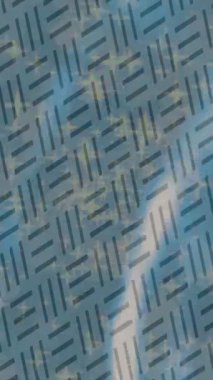 Soyut hareket desenli fütüristik video üretimi için dinamik dijital arkaplan