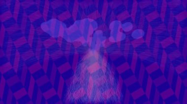 Soyut hareket desenli fütüristik video üretimi için dinamik dijital arkaplan