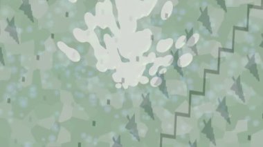 Dijital doku yüzey tasarım biçimi ile modern video animasyonu için gelişmiş hareket grafikleri