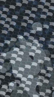 Benzersiz dijital hareket grafiklerine sahip yaratıcı sinematik projeler için yumuşak animasyon yüzeyi