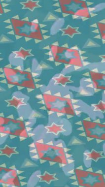 Organik desenli yüzey giriş stili video film sanatı ile soyut arkaplan tasarımı